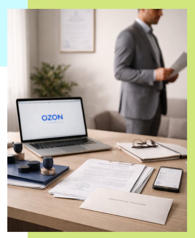Отказное письмо для Ozon в Алексине от 3846 р. | Сертэкс
